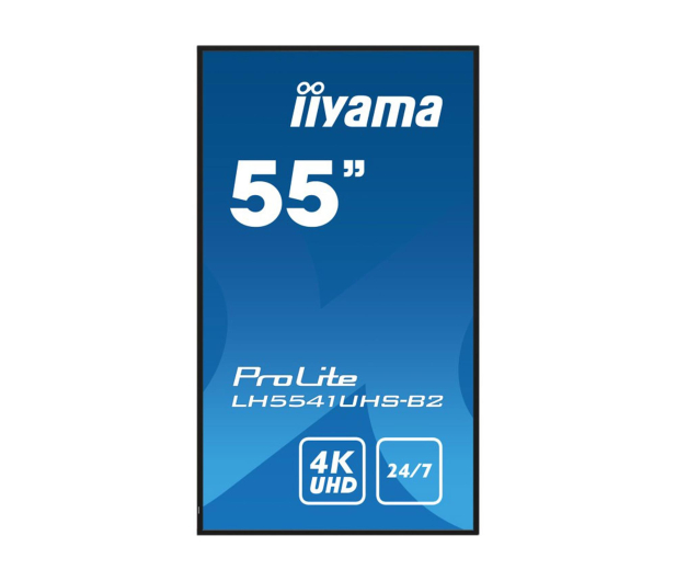 IIYAMA Monitor 54.6 cala ProLite LH5541UHS-B2 24/7 500cd 4K IPS - 1244892 - zdjęcie 3